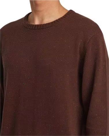 RVCA SUDADERA RVCA AVYSW00122-RDE DE PUNTO MARRON
