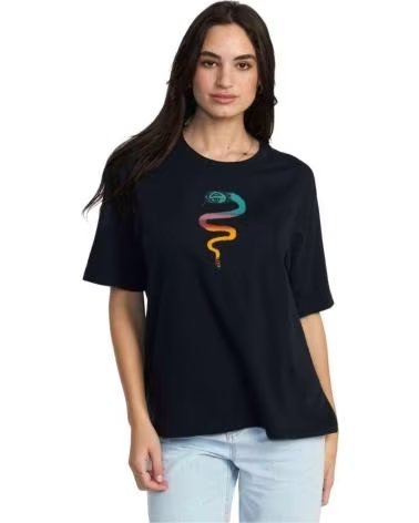 RVCA CAMISETA RVCA AVJZT00858-RVB DE MANGA CORTA NEGRO