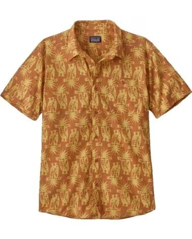 PATAGONIA CAMICIA A MANICHE CORTE PATAGONIA DA UOMO NARANJA