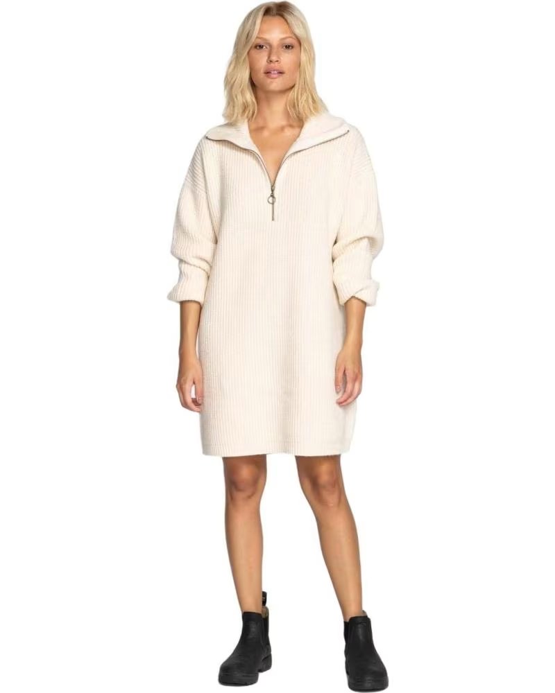 BILLABONG VESTIDO DE PUNTO CON CREMALLERA PARA MUJER BILLABONG BLANCO