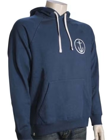 CAPTAIN FIN SWEAT À CAPUCHE BLEU MARINE POUR HOMME CAPTAIN FIN AZUL