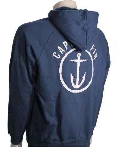CAPTAIN FIN SWEAT À CAPUCHE BLEU MARINE POUR HOMME CAPTAIN FIN AZUL