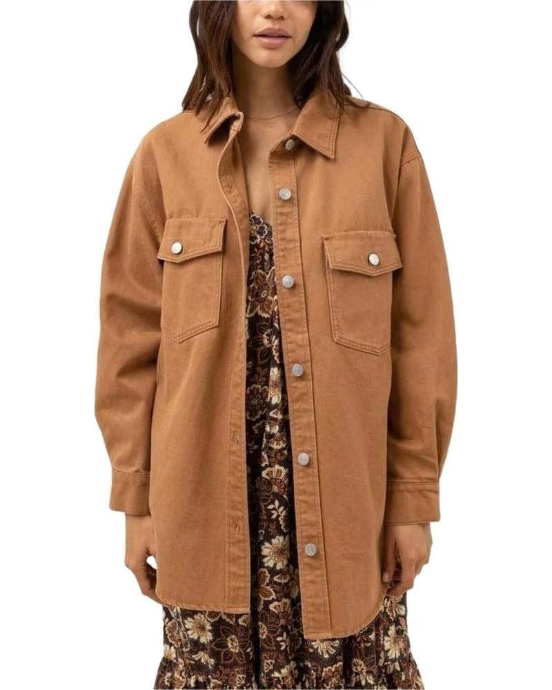 RHYTHM RHYTHM JACKET FOR WOMEN MARRON