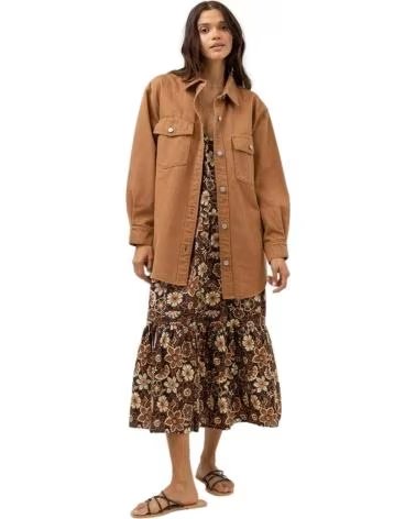 RHYTHM RHYTHM JACKET FOR WOMEN MARRON