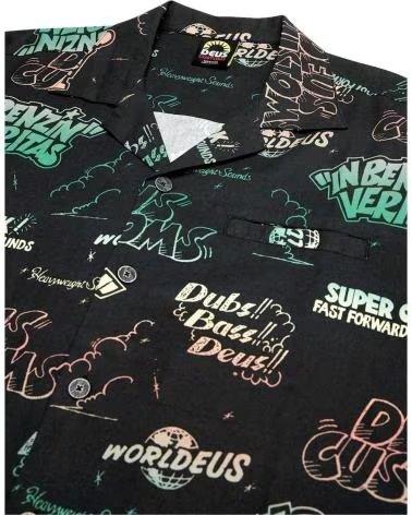 DEUS EX MACHINA CAMISA ESTAMPADA DEUS EX MACHINA MASCULINA MULTICOLOR