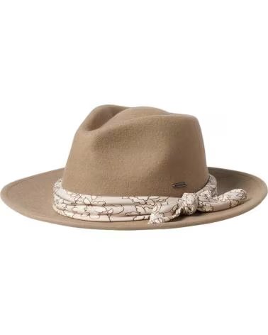 BRIXTON CHAPÉU BRIXTON FEMININO BEGE BEIGE