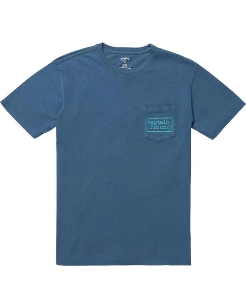 CAPTAIN FIN CAMISETA DE MANGA CORTA CAPTAIN FIN PARA HOMBRE AZUL