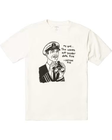 CAPTAIN FIN CAPTAIN FIN MEN´S SHORT SLEEVE T-SHIRT BLANCO