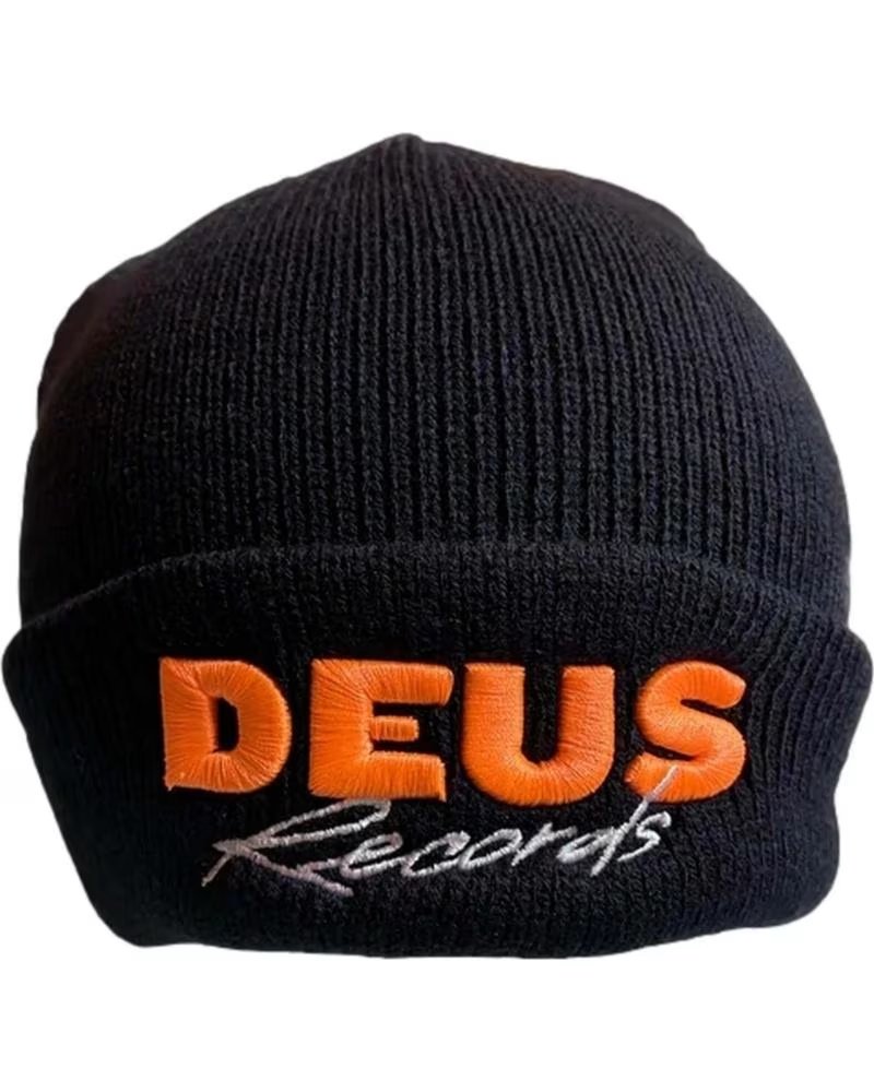 DEUS EX MACHINA DEUS EX MACHINA BLACK UNISEX BEANIE NEGRO