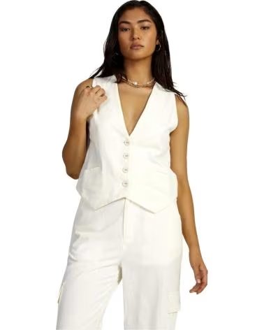 RVCA CHALECO RVCA UVJWT00140 BLANCO