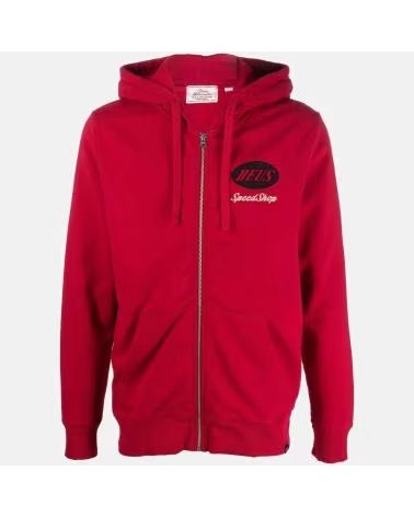 DEUS EX MACHINA SWEAT À CAPUCHE ZIPPÉ DEUS EX MACHINA POUR HOMME ROJO
