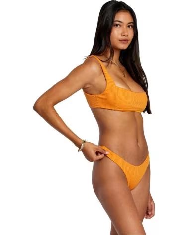 RVCA BIKINI RVCA AVJX300415-NLD0 TEXTURIZADO NARANJA