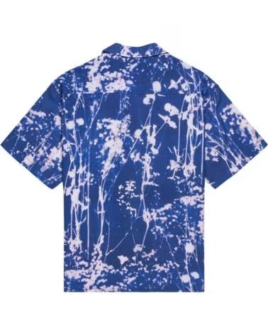 ELEMENT CAMICIA STAMPATA A MANICHE CORTE DA UOMO AZUL