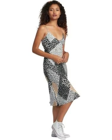 RVCA VESTIDO RVCA AVJWD00264-RVB DE TIRANTES PARA MUJER GRIS