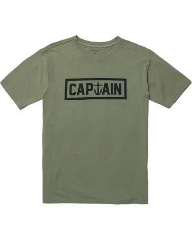 CAPTAIN FIN CAMISETA DE MANGA CURTA CAPTAIN FIN MASCULINA VERDE
