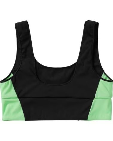 MYSTIC SPORT BIKINI-OBERTEIL DAMEN COLOR BLOCK VERDE