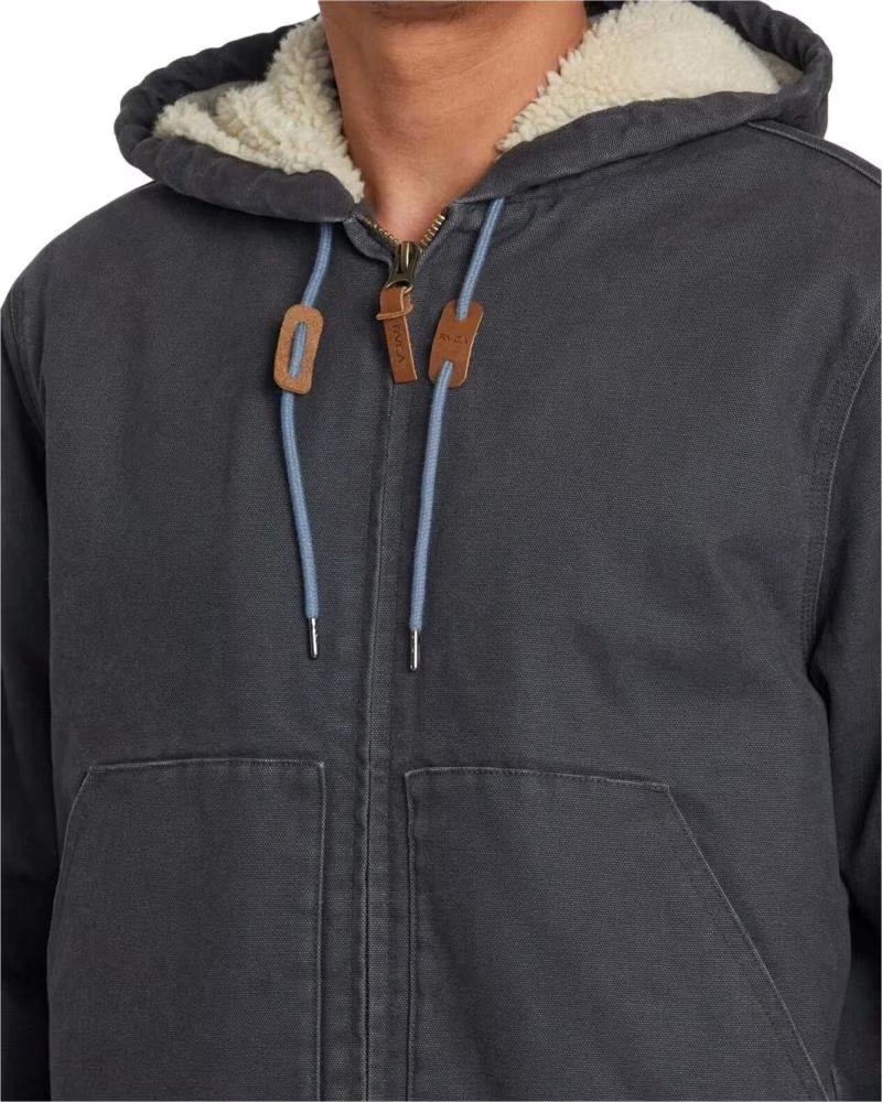 RVCA CHAQUETA RVCA AVYJK00182-KSD0 CON FORRO SHERPA AZUL