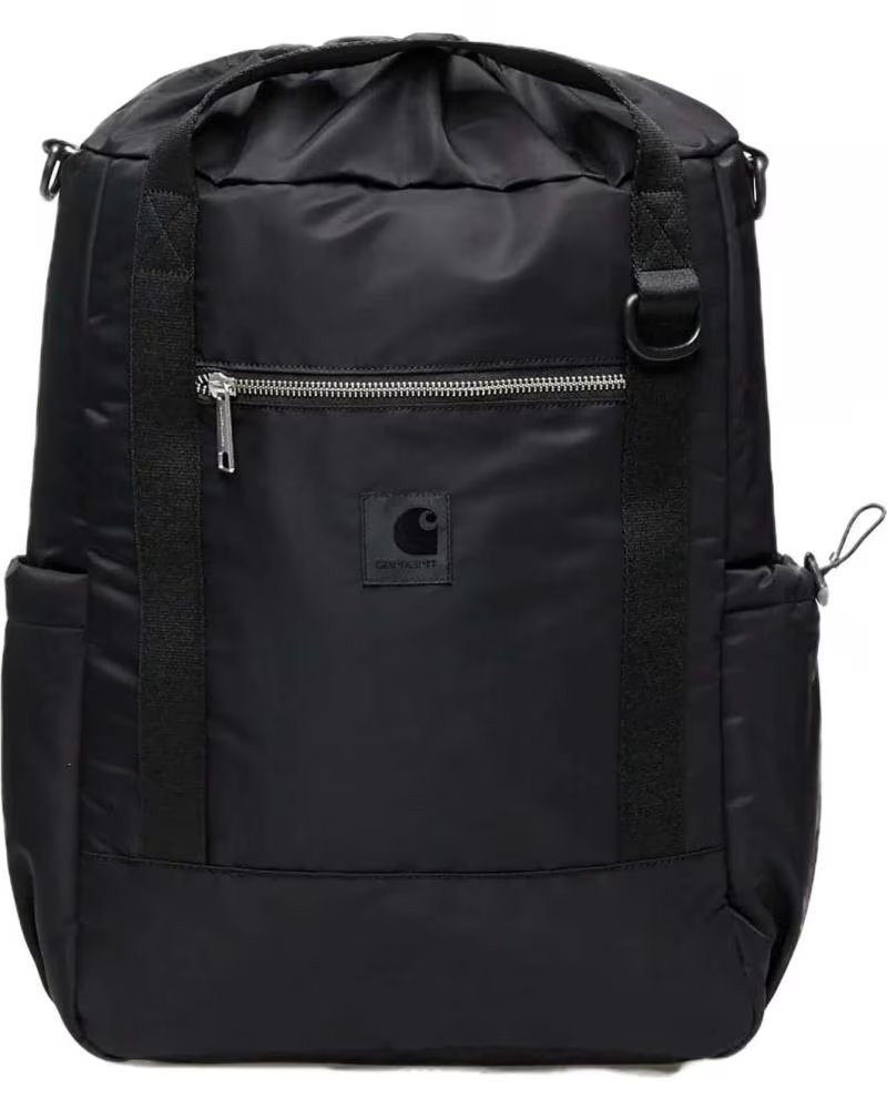 CARHARTT WIP MOCHILA CARHARTT WIP DE NYLON PRETO MASCULINA NEGRO