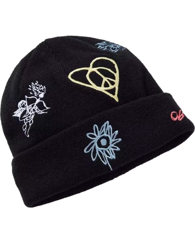 OBEY CLOTHING OBEY CLOTHING UNISEX PRINTED BLACK CAP MULTICOLOR