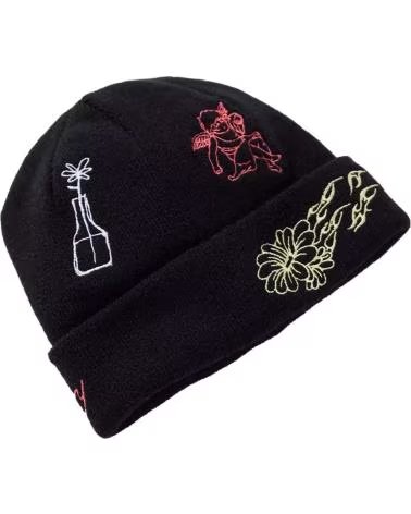 OBEY CLOTHING OBEY CLOTHING UNISEX PRINTED BLACK CAP MULTICOLOR