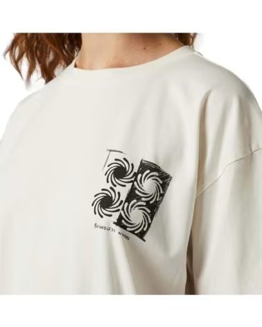 MYSTIC CAMISETA MYSTIC DE MANGA CURTA FEMININA BLANCO