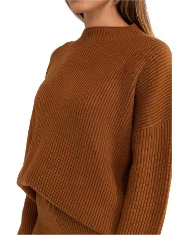 RHYTHM SUÉTER DE MALHA RHYTHM FEMININO, MARROM MARRON