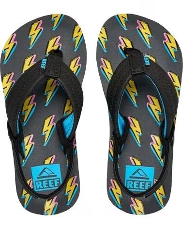 REEF CHINELOS REEF INFANTIL COM ESTAMPA DIVERTIDA MULTICOLOR