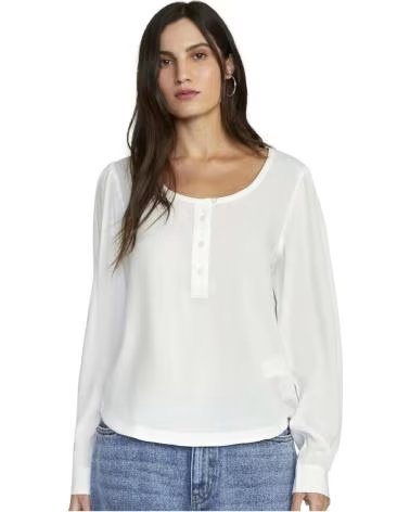 RVCA CAMISETA DE MANGA LARGA F3SHRCRVF2-2720 EN PARA MUJER BLANCO