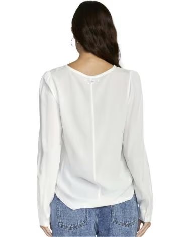 RVCA CAMISETA DE MANGA LARGA F3SHRCRVF2-2720 EN PARA MUJER BLANCO
