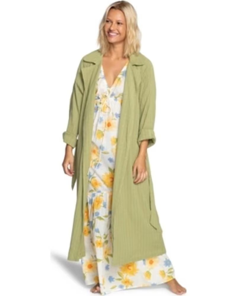 BILLABONG GIACCA LUNGA VERDE DA DONNA BILLABONG VERDE