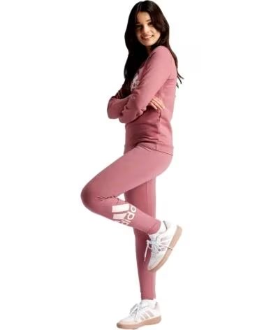 ADIDAS PANTALONI LUNGHI ADIDAS UNISEX BAMBINO ROSA ROSA