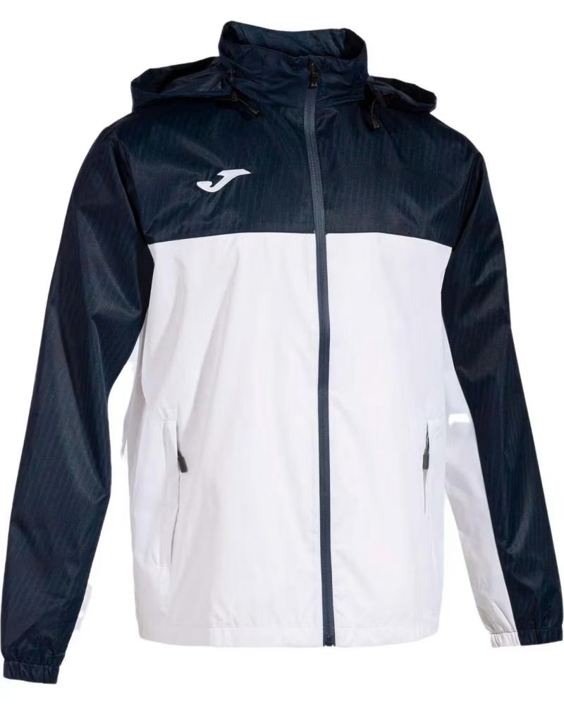 JOMA CHAQUETA IMPERMEABLE JOMA MONTREAL MEDIA CREMALLERA HOMBRE BLANCO