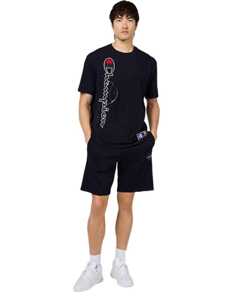 CHAMPION PANTALONCINO CHAMPION NERO DA UOMO NEGRO
