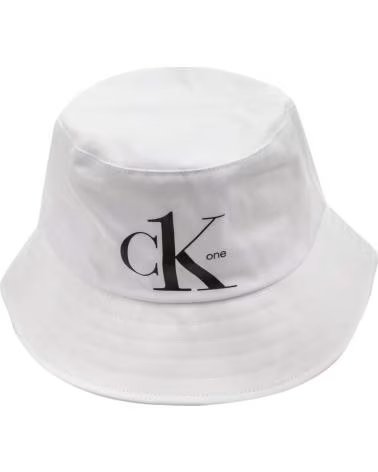 CALVIN KLEIN CAPPELLO BUCKET CALVIN KLEIN CK ONE BIANCO UNISEX BLANCO