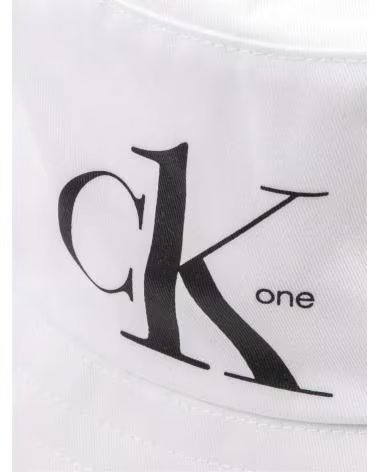 CALVIN KLEIN CAPPELLO BUCKET CALVIN KLEIN CK ONE BIANCO UNISEX BLANCO