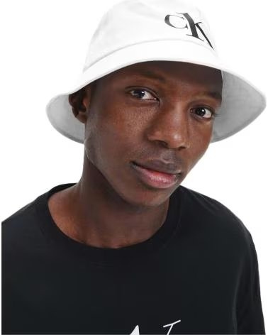 CALVIN KLEIN CAPPELLO BUCKET CALVIN KLEIN CK ONE BIANCO UNISEX BLANCO