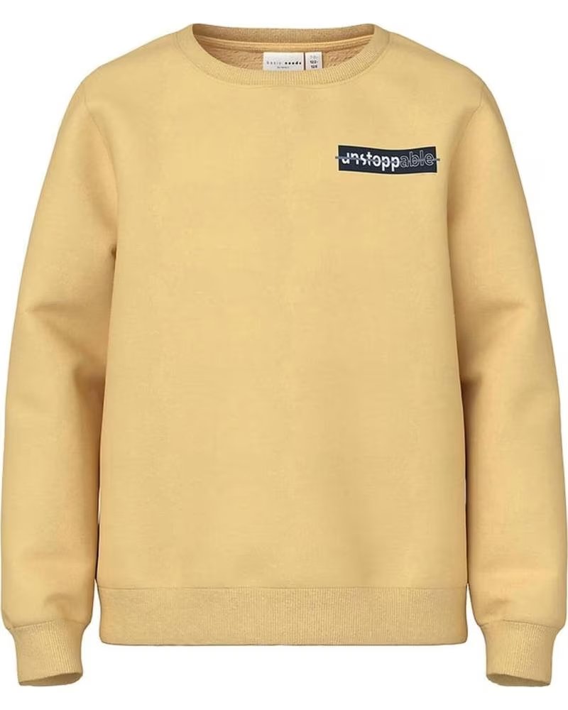 NAME IT NAME IT BOYS SWEATSHIRT YELLOW AMARILLO