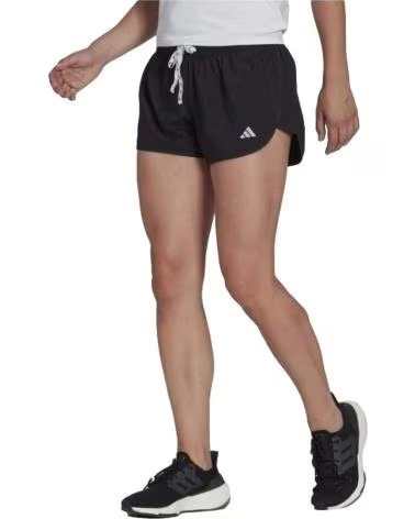 ADIDAS PANTALON CORTO EN PARA MUJER NEGRO