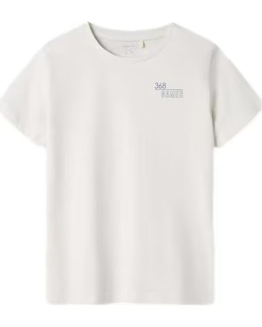 NAME IT NAME IT KURZARM-T-SHIRT FÜR JUNGEN MIT "368 GAMER"-PRINT BLANCO