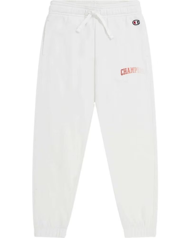 CHAMPION PANTALONI LUNGHI CHAMPION DA DONNA BLANCO