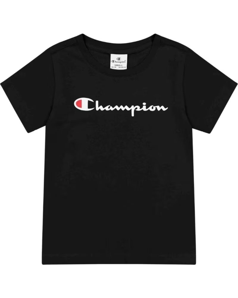 CHAMPION CHAMPION WOMEN´S SHORT SLEEVE T-SHIRT NEGRO