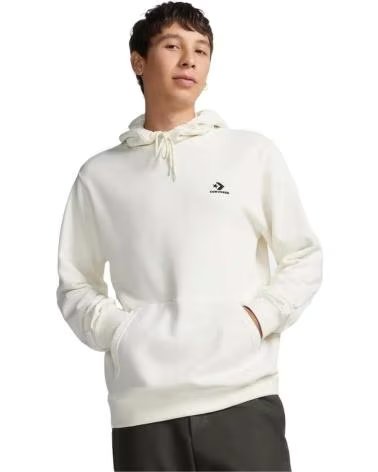 CONVERSE CONVERSE UNISEX HOODIE WHITE BLANCO