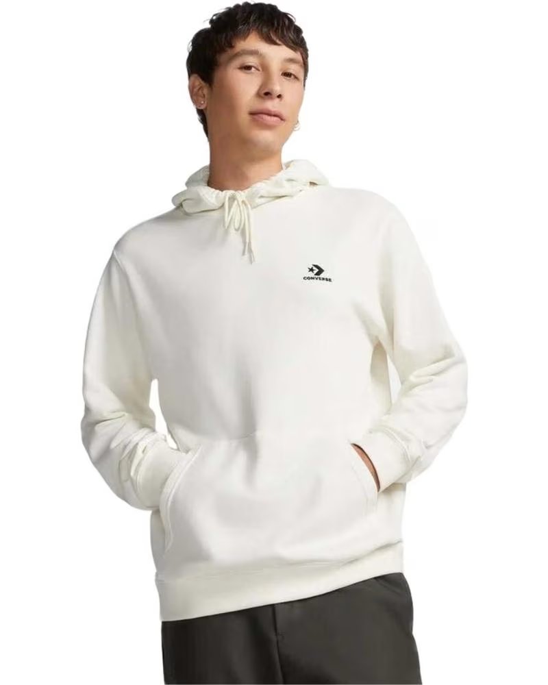 CONVERSE CONVERSE UNISEX HOODIE WHITE BLANCO