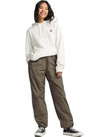 CONVERSE CONVERSE UNISEX HOODIE WHITE BLANCO