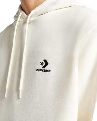 CONVERSE SWEATSHIRT À CAPUCHE CONVERSE UNISEXE BEIGE BEIGE