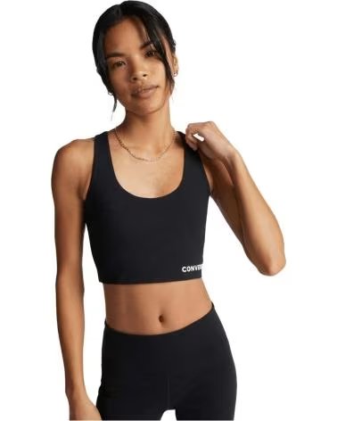 CONVERSE SUJETADOR 10024540-A01 EN PARA MUJER NEGRO