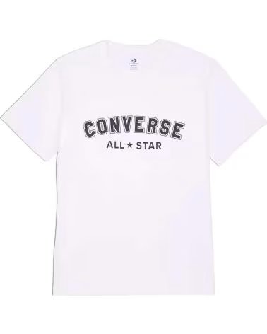 CONVERSE CONVERSE ALL STAR T-SHIRT MIT KURZEN ÄRMELN FÜR HERREN BLANCO