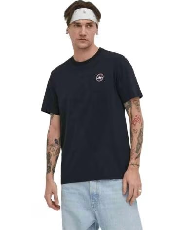 CONVERSE CAMISETA CONVERSE DE MANGA CURTA MASCULINA NEGRO
