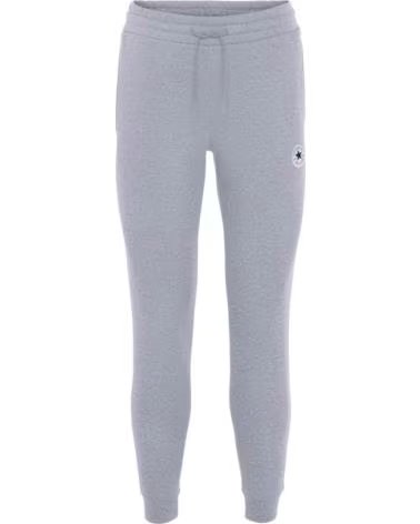 CONVERSE CONVERSE PANTALONE LUNGO IN COTONE DA UOMO GRIS