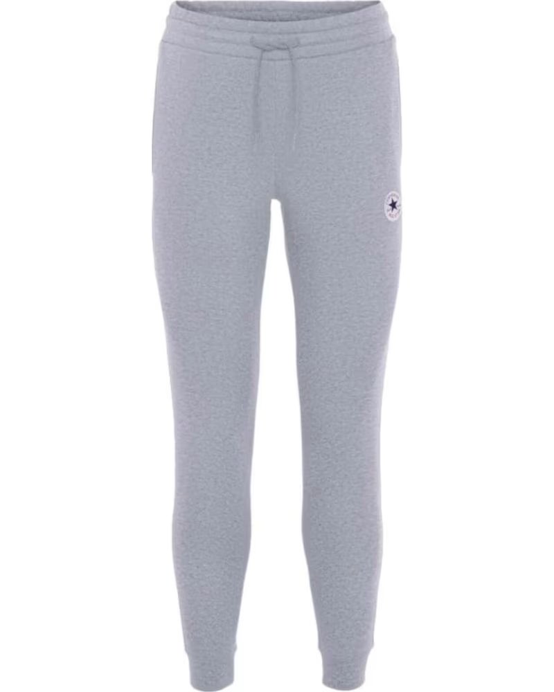 CONVERSE CONVERSE PANTALONE LUNGO IN COTONE DA UOMO GRIS